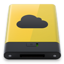 Yellow iDisk icon